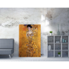 Wallity Elegáns Gustav Klimt dekoratív vászonfestmény, 50 x 70 cm | 50% poliészter és 50% pamut, 100% fa keret (2 x 3 cm) | Lenyűgöző művészet lakberendezéshez