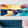 Wallity Elegáns vászonfestmény, 50 x 120 cm, 100% fa keret