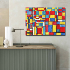 Wallity Kandinsky dekoratív vászonfestmény, 70x100 cm, Velúr dekoráció