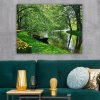 Wallity Lenyűgöző dekoratív vászonfestmény, 70 x 100 cm | 100% vászon, 100% fa keret (3 cm vastag) | Tökéletes a lakberendezés és a művészet szerelmeseinek