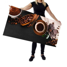 Wallplex falburkoló konyhapanel Coffe black tapéta, díszléc és más dekoráció