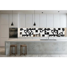  Wallplex konyhahátfal Monokróm tapéta, díszléc és más dekoráció