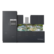 Wallplex Wallplex falburkoló konyhapanel Vízesés tapéta, díszléc és más dekoráció