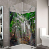 Wallplex Wallplex fürdőszobai dekorpanel Jungle 120 cm x 200 cm