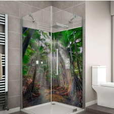 Wallplex Wallplex fürdőszobai dekorpanel Jungle 120 cm x 200 cm tapéta, díszléc és más dekoráció