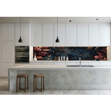 Wallplex Wallplex konyhahátfal Bronz Levelek tapéta, díszléc és más dekoráció