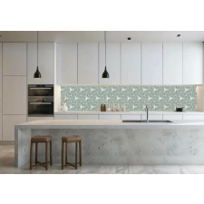 Wallplex Wallplex konyhahátfal Zöld Hexagon tapéta, díszléc és más dekoráció