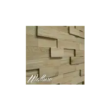 Wallure Wallure Fa panel sávos, tölgy, széles, gyalult-natúr dekorburkolat