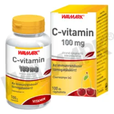Walmark c-vitamin tabletta cseresznye ízű 100 db vitamin és táplálékkiegészítő