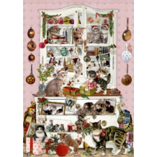  Wand-Adventskalender - Katzen im Advent – Barbara Behr naptár, kalendárium