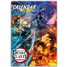  Wandkalender - Demon Slayer - 2026 (Kalendář/Diář) naptár, kalendárium