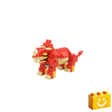  WANGE 6803 építőjáték - Dinoszaurusz tojás - 100% kompatibilis minden más kedvelt márkával - Triceratops barkácsolás, építés