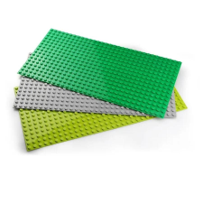 Wange ® 902 | építőjáték alaplap nagy méretű kockákhoz | 32x16bütyök - Több színben - sötétzöld barkácsolás, építés