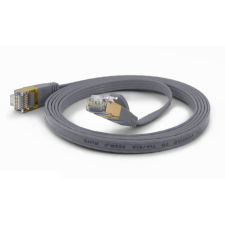 WANTEC FTP CAT6a Patch kábel 0.25m - Szürke kábel és adapter