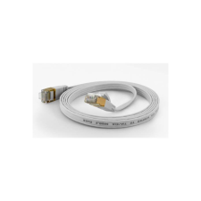 WANTEC Patchkabel FTP  CAT6      q=1,6x6,5mm    1,00m weiß (7005) kábel és adapter