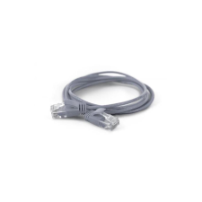 WANTEC Patchkabel UTP  CAT6a           d=2,8mm  0,50m grau (7298) kábel és adapter