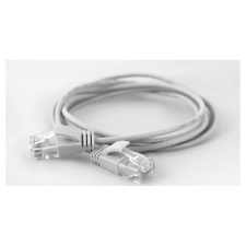 WANTEC Patchkabel UTP  CAT6a           d=2,8mm 1,05m weiß (7230) kábel és adapter