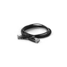 WANTEC Patchkabel UTP  CAT6a           d=2,8mm 25,00m schwar (7322) kábel és adapter