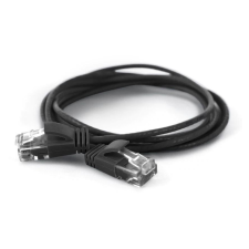 WANTEC Patchkabel UTP  CAT6a           d=2,8mm  5,00m schwar (7317) kábel és adapter