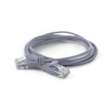 WANTEC UTP CAT6a Patch kábel 1m - Szürke kábel és adapter