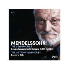 Warner Classics Kurt Masur - The 5 Symphonies, 13 String Symphonies (CD) klasszikus