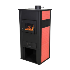 WARNEX ETAZ VÍZTERES KANDALLÓ 5 KW + 17 KW kályha, kandalló