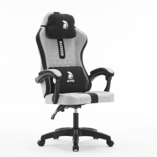  Warrior gamer szék, forgószék szürke-fekete szövet (BASIC-1/TX) forgószék