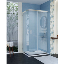  Wasserburg WB14 Szögletes zuhanykabin 80cmx100cm kád, zuhanykabin