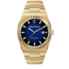 WATCHPEOPLE WP1 - Arany, fekete, kék, unisex karóra - 41 mm - (701188) karóra