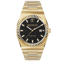 WATCHPEOPLE WP1 - Fekete, arany, unisex karóra - 41 mm - (701190) karóra