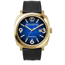 WATCHPEOPLE WP2 - Fekete, kék, arany, férfi karóra - 45 mm - (700991) karóra