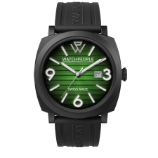 WATCHPEOPLE WP2 - Fekete, zöld, férfi karóra - 45 mm - (700989) karóra