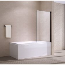Water Fun Evora Black 6mm, 80x140 cm fürdőszoba kiegészítő