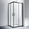 Water Fun Motril ||. Black zuhanykabin 90x90, 190cm, 6mm,, NANO