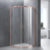 Water Fun Murcia || Rose Gold íves zuhanykabin 80x80, 190cm, 6mm, NANO