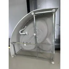 Water Fun Szimmetrikus || kád váz 150x150 cm fürdőszoba kiegészítő