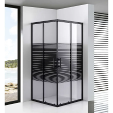 Water Fun Toulon ||. 6mm Shadow zuhanykabin 90*90 190cm kád, zuhanykabin