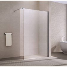 Water Fun Walk-in zuhanyfal 100, 200cm, 8mm kád, zuhanykabin