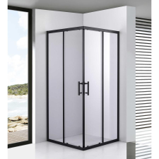 WaterFun Toulon Black zuhanykabin 70*70 190cm, 6mm kád, zuhanykabin