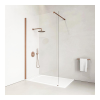 WaterFun Walk-in zuhanyfal Rose Gold 80, 200cm, 8mm