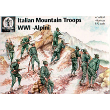  Waterloo 1815 Italian Mountain Troops WWI - Alpini 1:72 (AP057) makett
