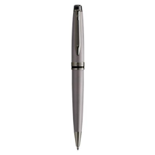 Waterman Golyóstoll, 0,7 mm, metál ezüst tolltest, ezüst klip, WATERMAN  Expert Special Edition , kék toll