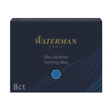 Waterman Töltőtoll patron, WATERMAN, kék tollbetét
