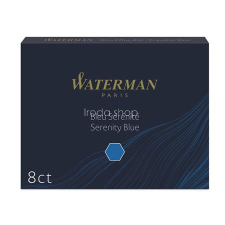 Waterman Töltőtoll patron, WATERMAN, kék tollbetét