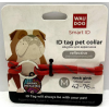 WAU DOG WAUDOG nyakörv, Smart ID jelöléssel, paracord,fényvisszaverő,M d 4mm, L:42-76cm, red