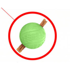 WAU DOG WAUDOG Snack Ball - jutalomfalat adagoló labda (foszforeszkál) kutyák részére (ø7cm) kutyafelszerelés