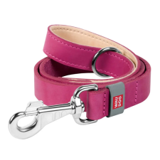  WAUDOG bőr kutya póráz - pink 120cm nyakörv, póráz, hám kutyáknak