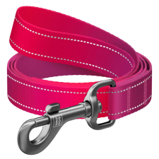  WAUDOG Mono Reflective kutya póráz – pink 120cm nyakörv, póráz, hám kutyáknak