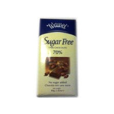 Wawel Sugar Free diabetikus étcsokoládé, 70% csokoládé és édesség