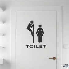 WC ajtó matrica 13 matrica